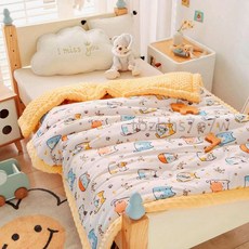 卡通兒童毯 S220果凍兔, S220果凍兔-110*150