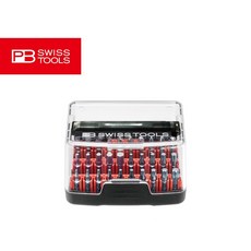 【瑞士 PB SWISS TOOLS】PB C6.790 BB 32件 起子頭工具組 精密螺絲起子 電動工具適用, 1個