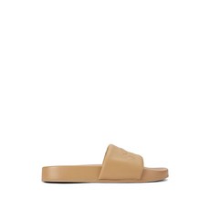 커트가이거런던 스택 엠보스드 로고 슬라이더 샌들