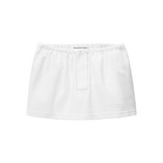 알렉산더왕 밴딩 웨이스트 버튼 미니 스커트