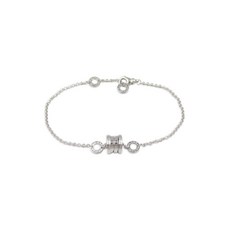 불가리 중고 비제로원 18K 화이트 골드 브레이슬릿