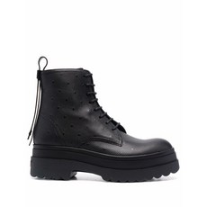 레드(V) 레이스업 청키 솔 부츠