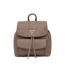 게스 엠보스드 트라이앵글 백팩