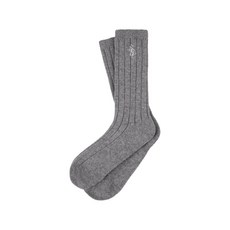 스포티앤리치 SRC 골지 자수 양말