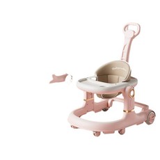 Babywalker 嬰兒學步車, 標配款 櫻檸粉 - 餐盤 推把, 1套