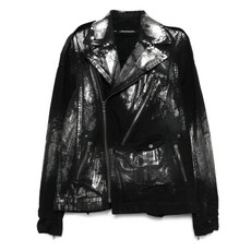 줄리우스 코튼 바이커 재킷