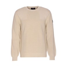 벨스타프 로고 패치 스웨터