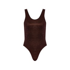 오세리 스파클 원피스 수영복, 브라운계열