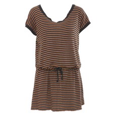 겐조 중고 스트라이프 코튼 드레스