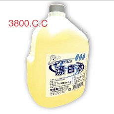 PAPALO 漂白水 6%高濃度 環境消毒用, 1個, 1瓶3800C.C【同1單最多4瓶】, 3800L