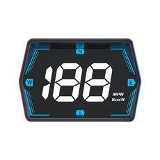 車速抬頭顯示器 HUD 適用所有車型 超速警報, 1個, 型號:G20 GPS測速儀