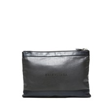 발렌시아가 중고 2006-2018 퍼포레이티드 M 클립온 클러치