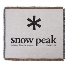 snow peak 戶外露營毯