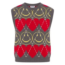 모스키노 스마일 하트 인타르시아 베스트