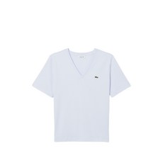 라코스테 V넥 로고 티셔츠