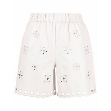 레드발렌티노 브로드리 램스킨 쇼츠