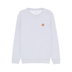 메종키츠네 폭스 모티프 크루 넥 스웨트셔츠