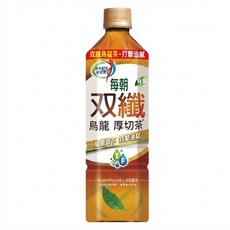 每朝 雙纖 烏龍厚切茶, 1箱, 12個裝, 900ml