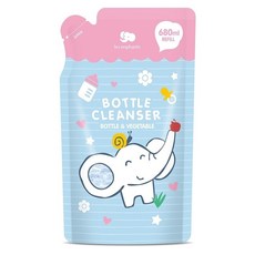 les enphants 奶瓶蔬果酵素洗潔液 700ml, 1個, 補充包-無味