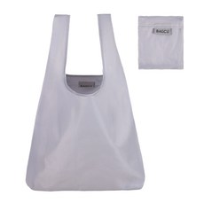 BAGGU 牛津布條紋摺疊環保購物袋 48x36公分
