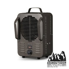 ADAMOUTDOOR 鋼鐵風格雙功率電暖器 EH-CLAS5010 黑色