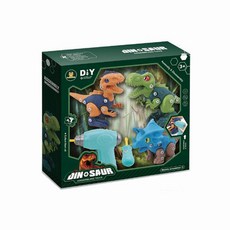 DINOSAUR 恐龍組裝玩具 DIY, 1套