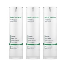 블랑네이처 스네일 모이스처 라이징 크림, 60ml, 3개