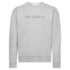 JW앤더슨 로고 자수 스웨트셔츠