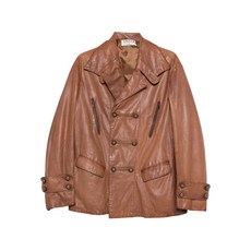 안젤로 빈티지 컬트 중고 1990's 레더 코트