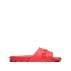 발리 엠보스드 로고 몰디드 슬라이더 샌들