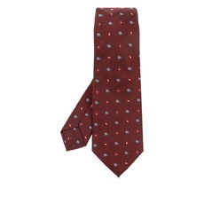 에트로 패턴 실크 넥타이