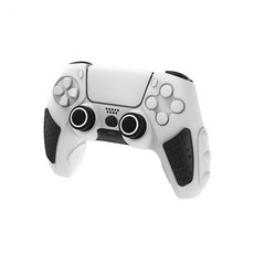 PS5手把保護套 矽膠套 防滑套, 白色, 1個