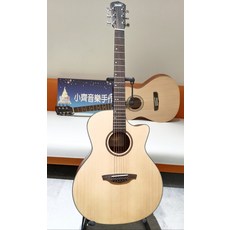 Veelah VGACSM 41吋木吉他 民謠吉他, 雲杉木面板・桃花心木背側, 1個, Veelah VGACSM 41吋 民謠吉他