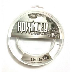 超強力耐磨碳纖卡夢線100米裝 (0.8號~20號) 高強度釣魚線, 1個, 2.0號