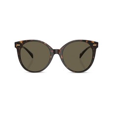 베르사체 톨토이즈셸 이펙트 라운드 프레임 선글라스