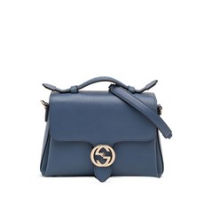 구찌 중고 2016-2025 스몰 달러 카프 인터로킹 G 사첼 백