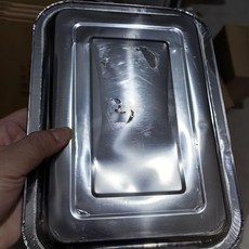不鏽鋼長方形盤托盤方盤 商用加厚, 1個, 一次性超薄款26*19*2淺盤1個 易變