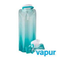 vapur 可折疊環保水瓶, 湖水綠, 1個