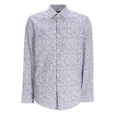 보스 프린트 긴소매 셔츠