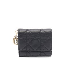 크리스찬 디올 중고 2000s Lady Dior Lotus wallet