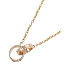 까르띠에 중고 베이비 러브 더블 서클 펜던트 네크리스