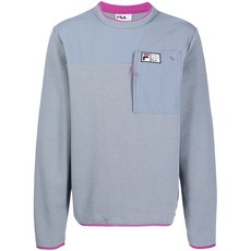 휠라 패치 포켓 스웨트셔츠