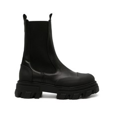 가니 클리트 인조 가죽 첼시 부츠