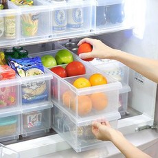 聯府 KEYWAY LF1003 隔板整理盒 附輪 透明 可堆疊 台灣製, 1個