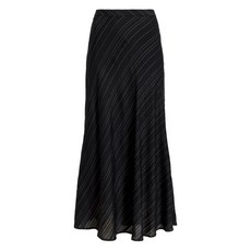 프로엔자슐러화이트라벨 카이아 스트라이프 우븐 미디 스커트