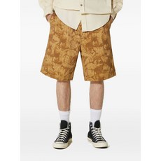 디스이즈네버댓 로고 플로럴 쇼츠