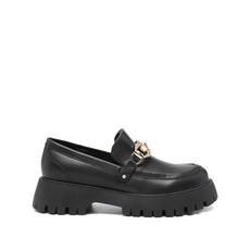 저스트까발리 체인 디테일 러그 솔 로퍼