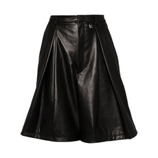 쥬세페디모라비토 가죽 플리츠 쇼츠