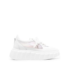 AGL 블론디 그리드 플랫폼 스니커즈