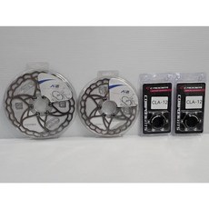 ASHIMA Ai2 國際6孔最輕碟盤 140 160mm CRODER CLA-12 國際六孔轉中心鎖入式轉接座, 1個, 碟盤140*1+160*1+CLA-12